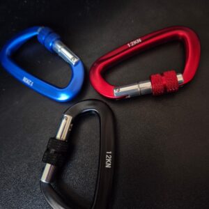 Mosquetón de ALUMINIO, multiuso ultra resistente